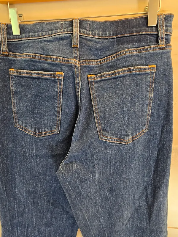 {29/8} Abercrombie & Fitch The Mom Hifh Rise Blue Jeans - Image 8