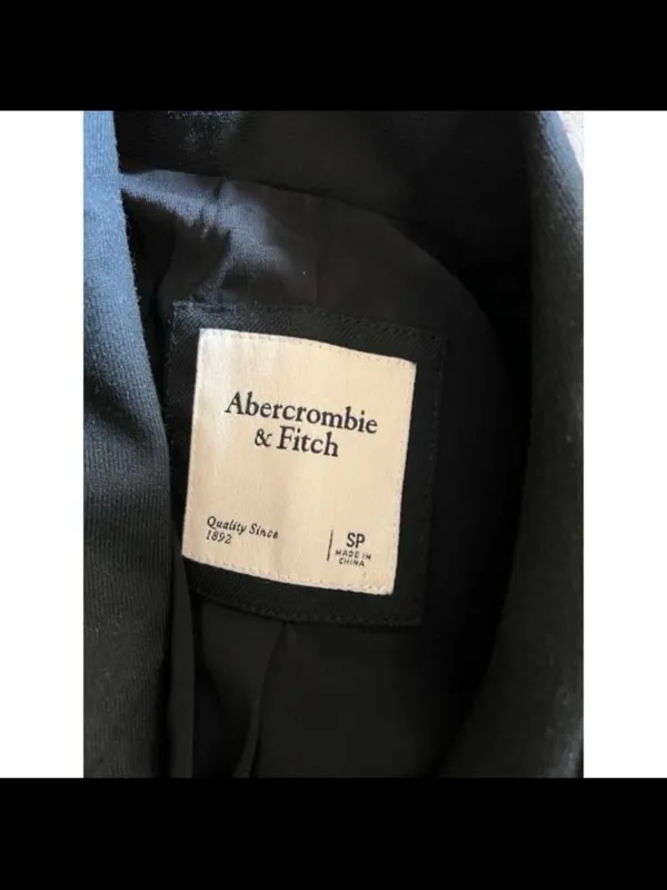Abercrombie Black Women’s Blazer Jacket - Classic Tailored Coat - Image 8