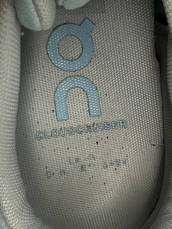 On Cloud On Cloudcruiser Running Shoes Women's 6.5 Blue Active Tennis Shoes Gym - Image 13