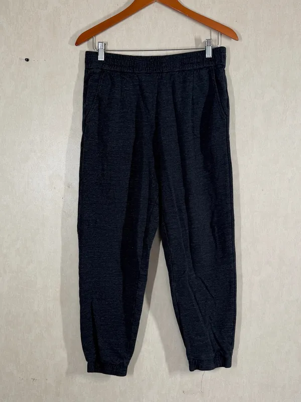 Varley Women’s Lincoln Pant Classic Sweat Jogger Pants in Black Marl M - Image 3