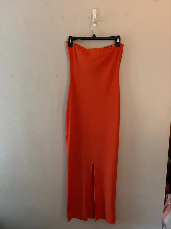 Orange bodycon dress  - Image 3