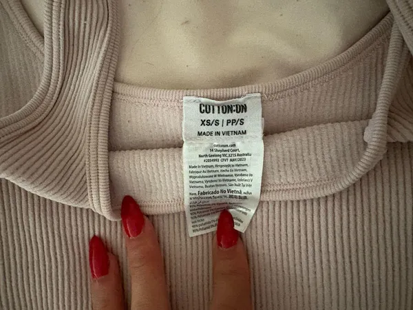 pink cotton on tank - Image 2