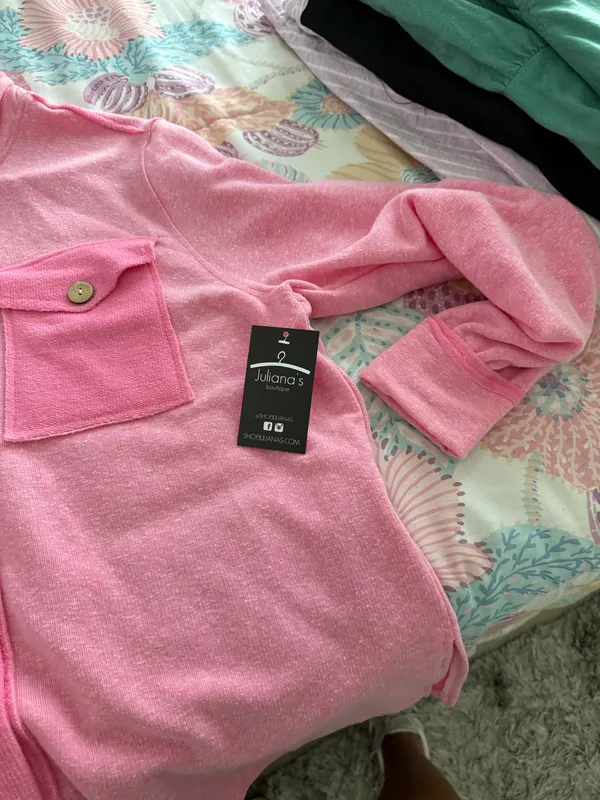 Pink Shirt Juliana’s Size L - Image 3