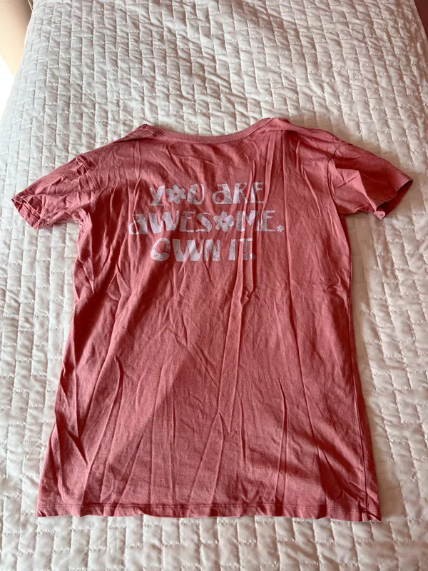 Aerie Glossy Rose International Women’s Day Oversized Graphic Tee Size XXS - Image 2