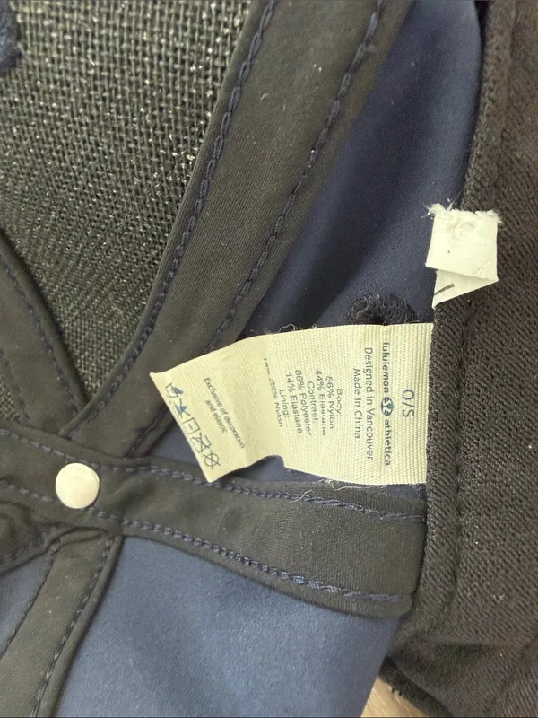 lululemon SeaWheeze Navy Blue Ball Cap Hat - Image 4