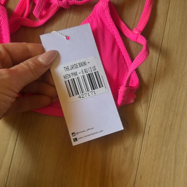 Lioness JAYDE Pink Bikini Top - Image 2