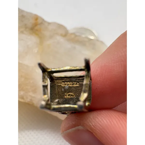 Vintage Sterling Silver Chair Charm 925 Miniature Furniture Pendant 1.32g - Image 7
