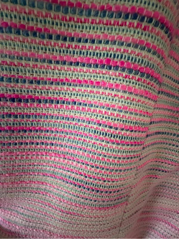LILLY PULITZER CHARLTON DRESS POP PINK BARNARD BOUCLE TWEED METALLIC shift dress - Image 4