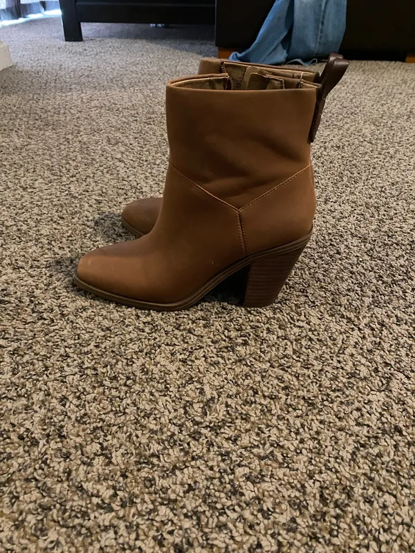 Crown vintage booties Brown Size 7 - Image 6