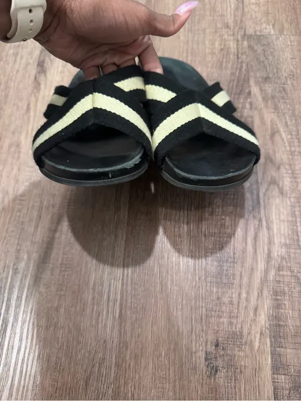 Jenni Kayne Cotton Crossover Sandals - Image 3