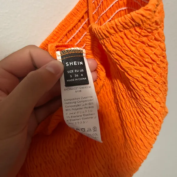 Shein Orange Sundress - Image 2