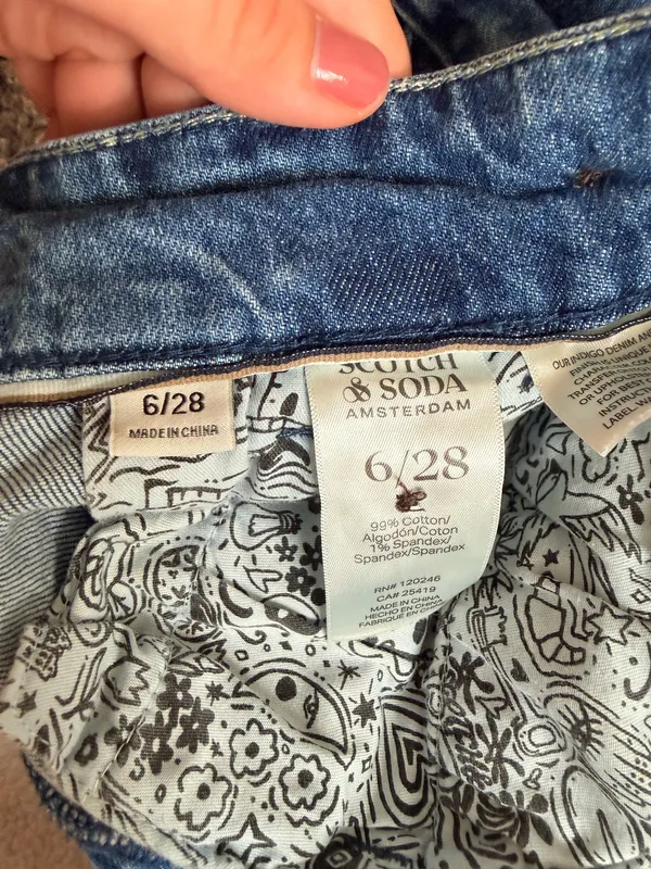 Scotch & Soda Relaxed Denim Trouser Shorts - Image 3