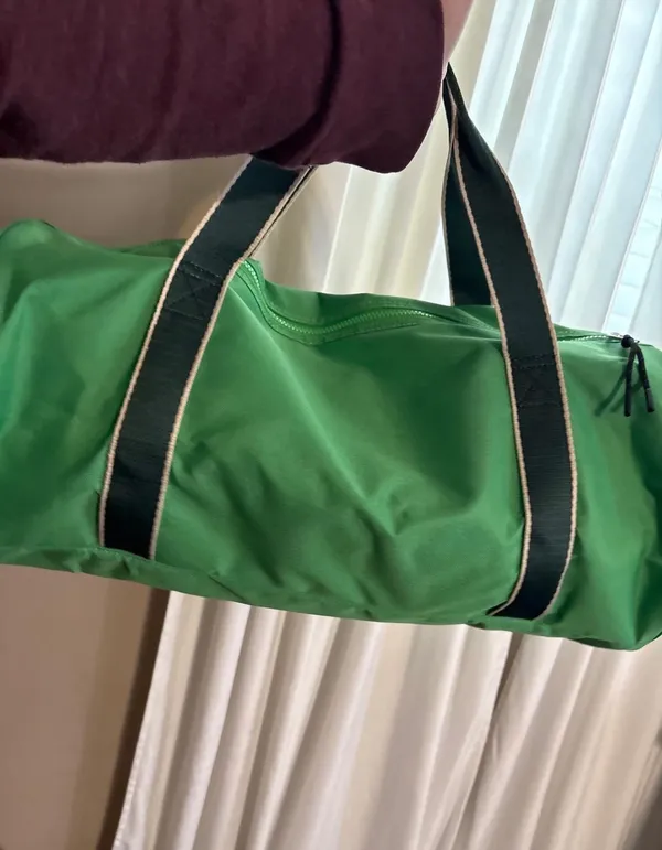 Free People Movement Green Heritage Gym Bag - Image 3