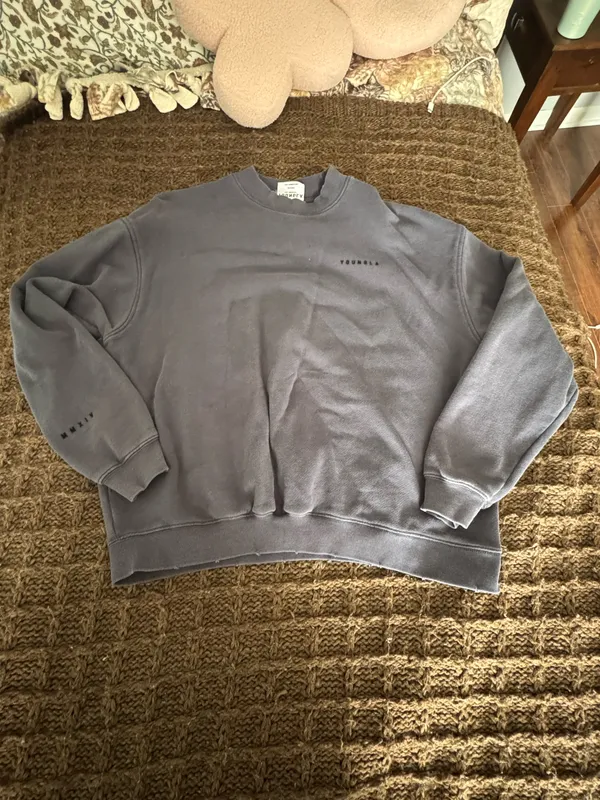 Young LA Crewneck Blue Size M - Image 2