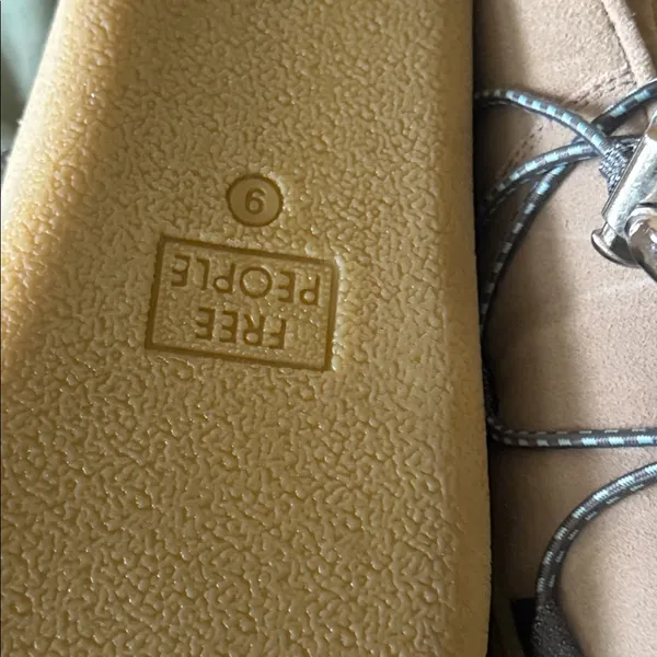 NEW Free People Snowdrop Micro Genuine Shearling Boot 9M, DUST BUNNY SUEDE - Image 10