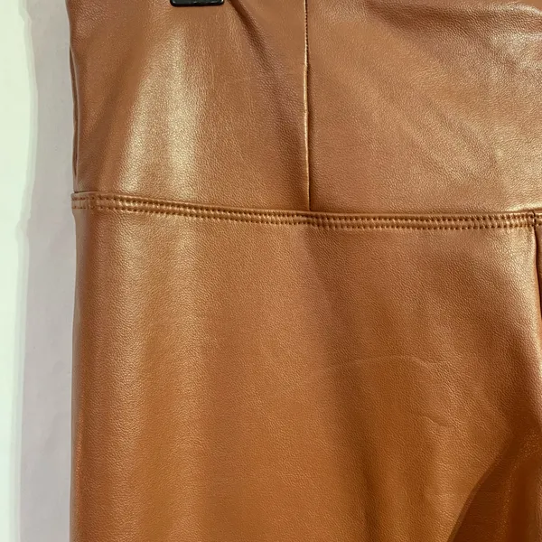 Faux leather leggings size medium (5 - Image 4