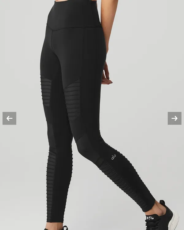 Alo high waist moto legging - Image 2