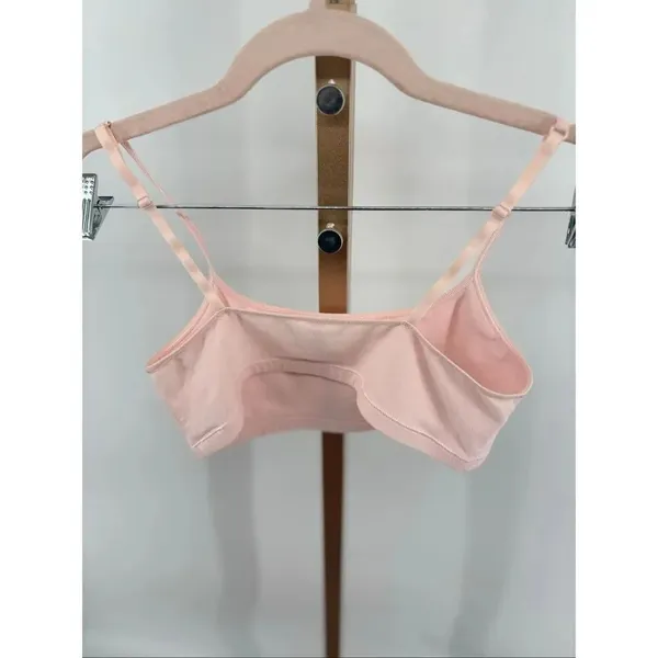 Victoria Secret Y2K Bralette Spaghetti Strap Size 36 Pink Vintage 2002 - Image 12