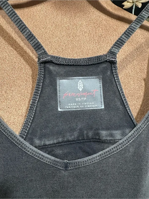 FP Movement Hot Shot Onesie – Washed Black – Size XS - Image 8