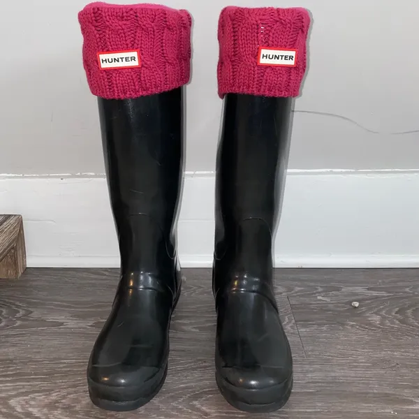 HUNTER RAIN BOOTS WITH SOCKS - Image 2