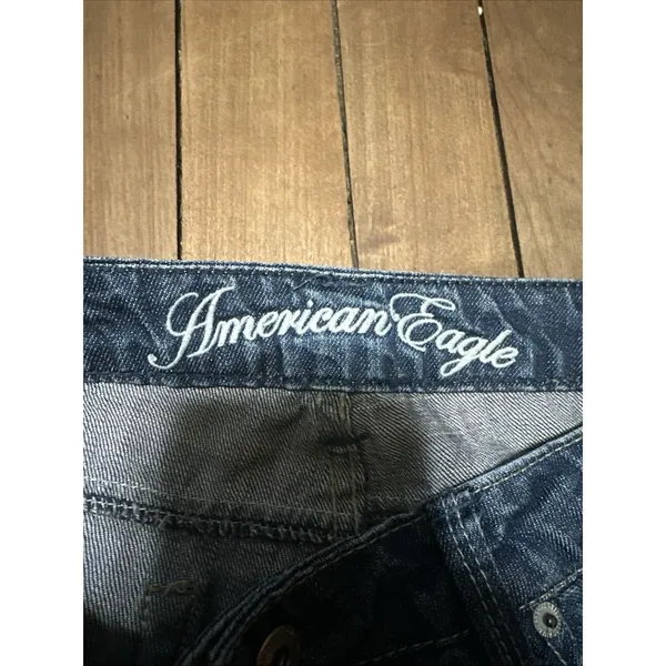 American Eagle Distressed Jeans Women’s Size 12 34x31.5 - Image 7