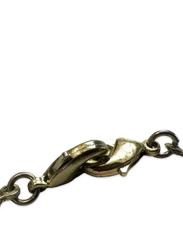 Vintage Gold and Bronze Ornate Drop Pendant Necklace - Vintage - Image 4