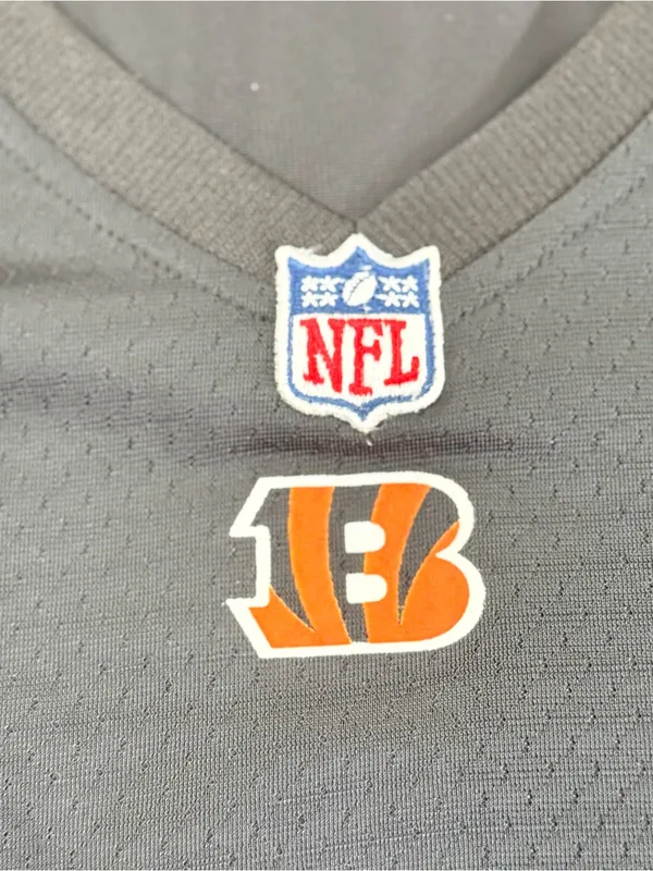 Cincinnati Bengals blank Jersey Shirt Womens Black NFL Football Sportswear XL - Image 6