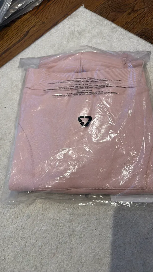 Alo Yoga Accolade Hoodie XS Ballet Pink - Image 2