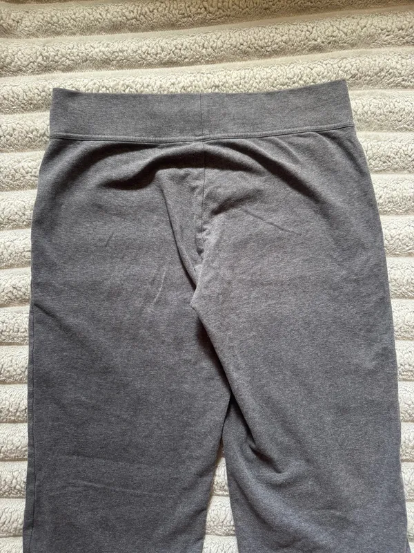 Lands' End Gray Flare Sweatpants - Image 5