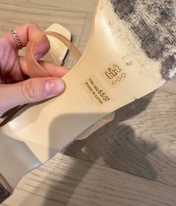 Chinese Laundry Clear Strap Sandals - Image 2