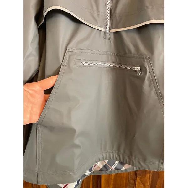 CHARLES RIVER APPAREL AUDI RAINCOAT 1/2 ZIP JACKET MEDIUM - Image 5