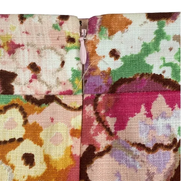 J.Crew Womens Watercolor Floral Pencil Skirt Cotton‎ Sz 6 Preppy Feminine Office - Image 7