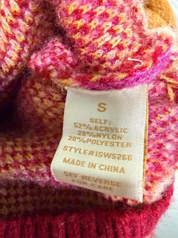 Flying Tomato Cheer You On Jacquard Sweater - Image 5