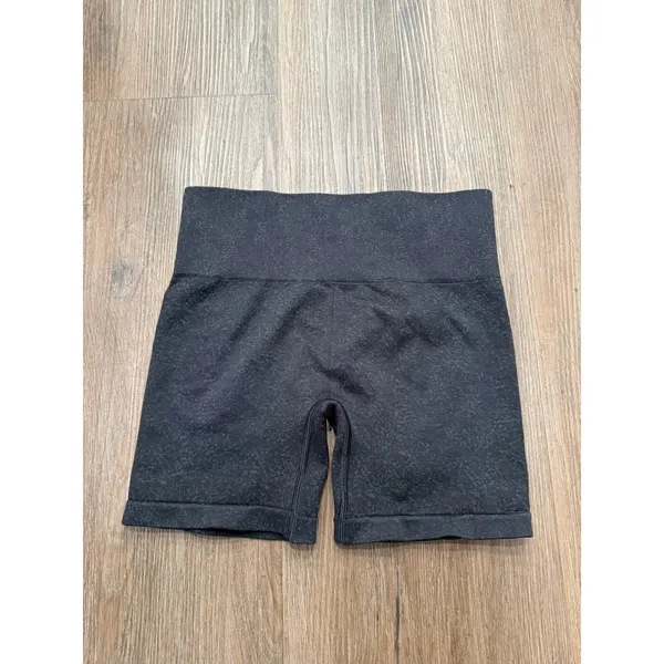 Gymshark Vital Seamless 2.0 Shorts Charcoal Marl High Rise Athletic Mens‎ Small - Image 2