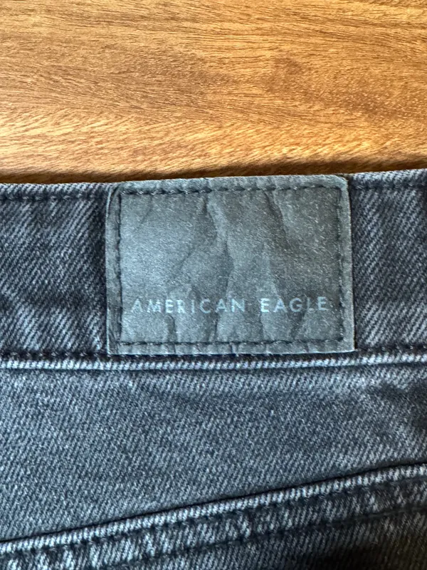 American Eagle Shorts Highest Rise Black Jean 90s Boyfriend Shorts 8 - Image 3