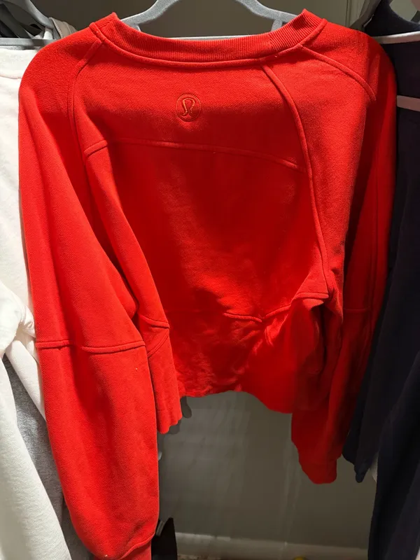 Lululemon Sweatshirt Crew Cropped M/L - Image 2