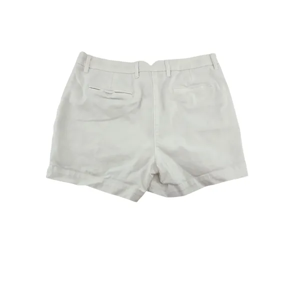Boden Chino Shorts Womens 6 WJ055 White 4 Inch Inseam EUC - Image 2
