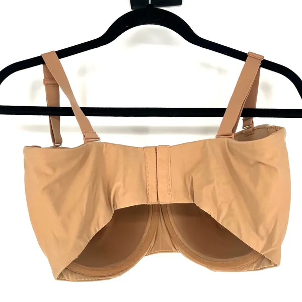 SKIMS Fits Everybody Strapless Bra Nude Beige 40DDDD Convertible - Image 2