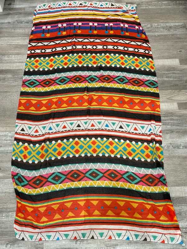 Multicolored Bohemian Scarf Multiple - Image 4