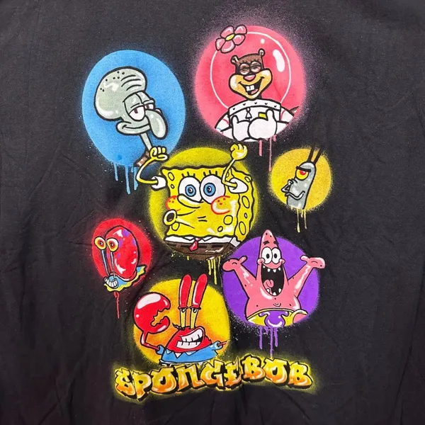 SpongeBob SquarePants Animated Series Nickelodeon Tee L  - Image 2