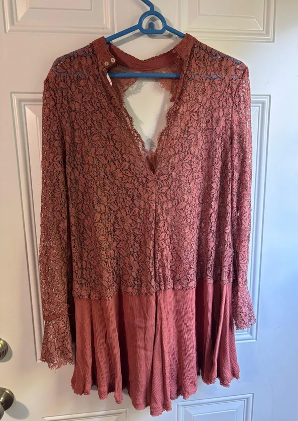 Pink Free People Top - Image 3