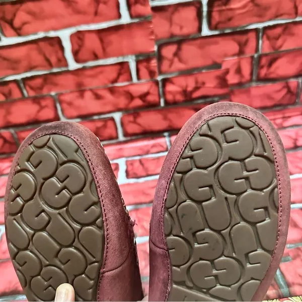 UGG Australia Ansley 3312 Red Burgundy shoes 7 - Image 8