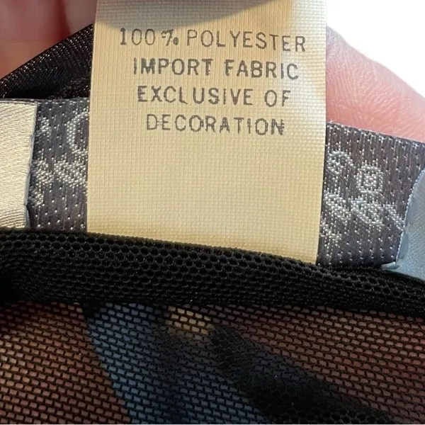 Seductive Wear Cinema Etoile Vintage Black Sheer Whimsygoth Lingerie Slip Top - Image 10
