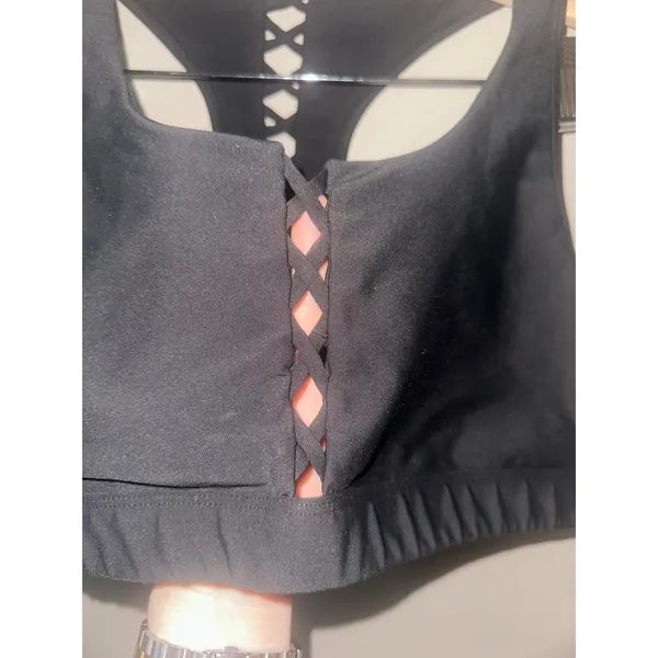 Soul by Soul Cycle Recut Lace Up Leggings and Sports Bra Size XXL - Image 10