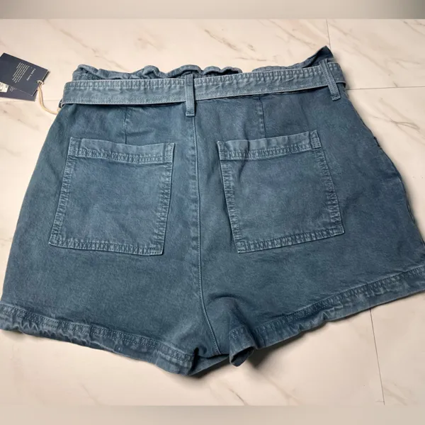 Universal Threads NWT Medium Blue paper bag Shorts with waist tie size 12 - Image 3