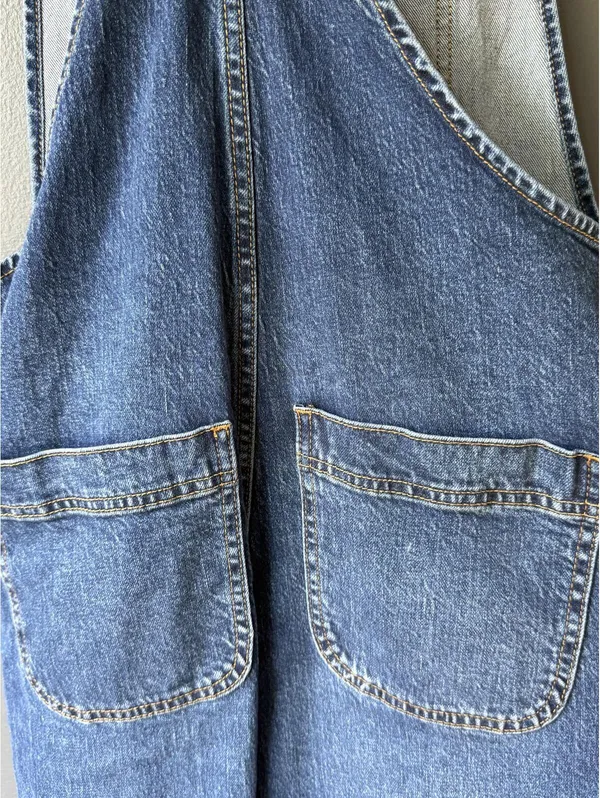 J.Crew Blue Denim Overalls Size XS - Image 7
