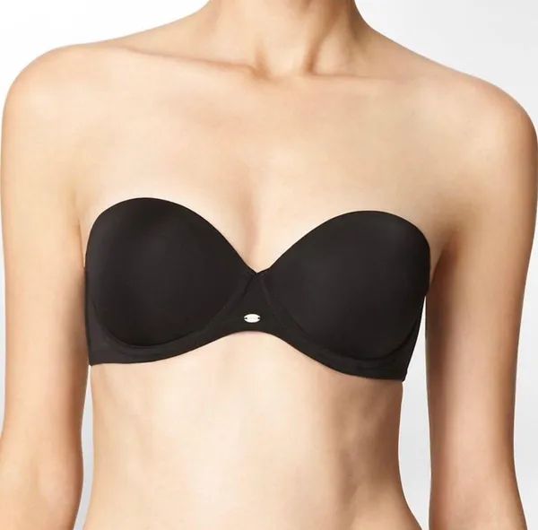 Calvin Klein Naked Glamour Strapless Underwire Push-Up Bra - Image 7