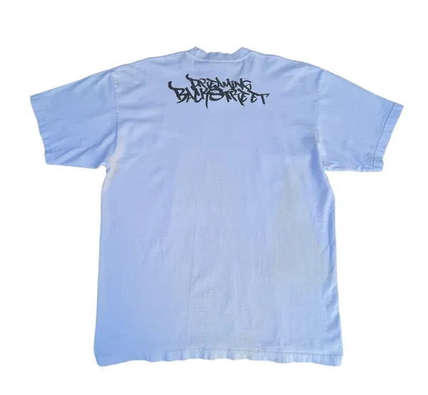 Vintage God Can Judge Me White Graphic T-shirt - Image 2