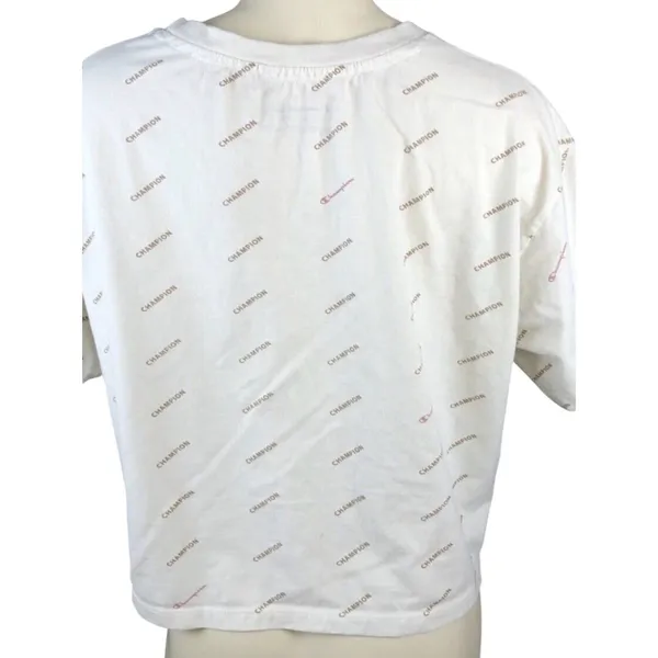 Champion Crop Cream Womens T-Shirt XXL GUC - Image 7