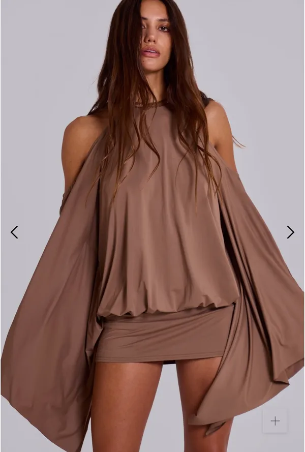 Jaded London Alula Embellished Butterfly Mini Dress - Image 3